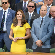 PEOPLE - Prinz William und Herzogin Catherine schauen gemeinsam den Wimbledon Männer Final
