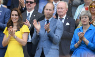 PEOPLE - Prinz William und Herzogin Catherine schauen gemeinsam den Wimbledon Männer Final
