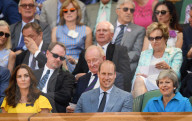 PEOPLE - Prinz William und Herzogin Catherine schauen gemeinsam den Wimbledon Männer Final