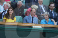 PEOPLE - Prinz William und Herzogin Catherine schauen gemeinsam den Wimbledon Männer Final