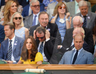 PEOPLE - Prinz William und Herzogin Catherine schauen gemeinsam den Wimbledon Männer Final