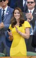 PEOPLE - Prinz William und Herzogin Catherine schauen gemeinsam den Wimbledon Männer Final
