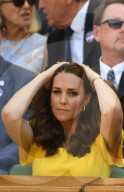 PEOPLE - Prinz William und Herzogin Catherine schauen gemeinsam den Wimbledon Männer Final