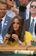PEOPLE - Prinz William und Herzogin Catherine schauen gemeinsam den Wimbledon Männer Final