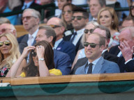 PEOPLE - Prinz William und Herzogin Catherine schauen gemeinsam den Wimbledon Männer Final