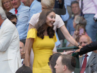 PEOPLE - Prinz William und Herzogin Catherine schauen gemeinsam den Wimbledon Männer Final
