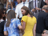 PEOPLE - Prinz William und Herzogin Catherine schauen gemeinsam den Wimbledon Männer Final