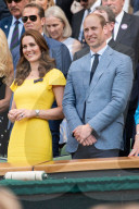 PEOPLE - Prinz William und Herzogin Catherine schauen gemeinsam den Wimbledon Männer Final