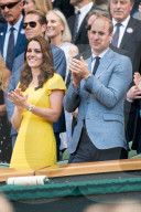 PEOPLE - Prinz William und Herzogin Catherine schauen gemeinsam den Wimbledon Männer Final