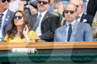 PEOPLE - Prinz William und Herzogin Catherine schauen gemeinsam den Wimbledon Männer Final