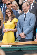 PEOPLE - Prinz William und Herzogin Catherine schauen gemeinsam den Wimbledon Männer Final