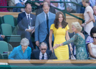 PEOPLE - Prinz William und Herzogin Catherine schauen gemeinsam den Wimbledon Männer Final