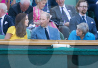 PEOPLE - Prinz William und Herzogin Catherine schauen gemeinsam den Wimbledon Männer Final