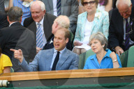 PEOPLE - Prinz William und Herzogin Catherine schauen gemeinsam den Wimbledon Männer Final