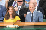 PEOPLE - Prinz William und Herzogin Catherine schauen gemeinsam den Wimbledon Männer Final