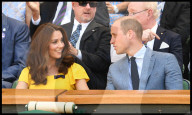 PEOPLE - Prinz William und Herzogin Catherine schauen gemeinsam den Wimbledon Männer Final