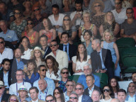 PEOPLE - Emmy Watsoon schaut mit Luke Evans den Wimbledon Final