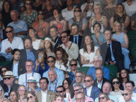 PEOPLE - Emmy Watsoon schaut mit Luke Evans den Wimbledon Final