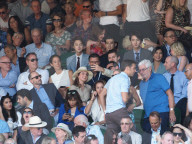 PEOPLE - Emmy Watsoon schaut mit Luke Evans den Wimbledon Final