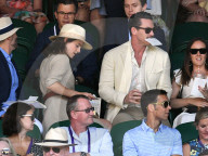 PEOPLE - Emmy Watsoon schaut mit Luke Evans den Wimbledon Final