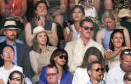 PEOPLE - Emmy Watsoon schaut mit Luke Evans den Wimbledon Final