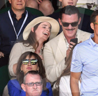 PEOPLE - Emmy Watsoon schaut mit Luke Evans den Wimbledon Final