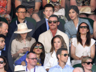 PEOPLE - Emmy Watsoon schaut mit Luke Evans den Wimbledon Final