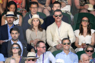 PEOPLE - Emmy Watsoon schaut mit Luke Evans den Wimbledon Final