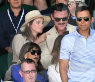 PEOPLE - Emmy Watsoon schaut mit Luke Evans den Wimbledon Final