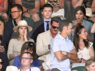 PEOPLE - Emmy Watsoon schaut mit Luke Evans den Wimbledon Final