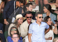 PEOPLE - Emmy Watsoon schaut mit Luke Evans den Wimbledon Final