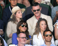 PEOPLE - Emmy Watsoon schaut mit Luke Evans den Wimbledon Final