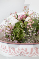 Baby's Breath, Peony and Hydrangea