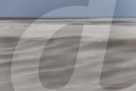 Sandstorm at Wadden Sea