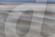 Sandstorm at Wadden Sea