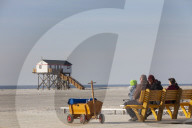 Pile Construction in St. Peter Ording