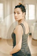 Thoughtful sporty Woman 