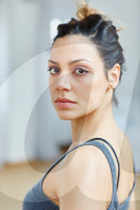 Thoughtful sporty Woman 