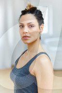 Thoughtful sporty Woman 