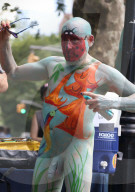 FEATURE - Bodypainting Day in New York