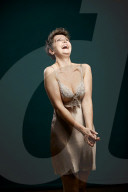 Mature Woman wearing Lingerie having Fun