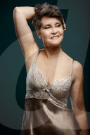Mature Woman wearing Lingerie having Fun