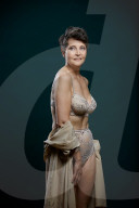 Mature Woman wearing Lingerie