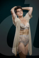 Mature Woman wearing Lingerie