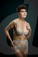 Mature Woman wearing Lingerie