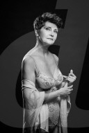 Mature Woman wearing Lingerie