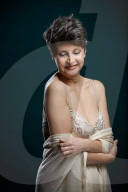 Mature Woman wearing Lingerie