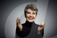 Mature Woman wearing a black Turtleneck