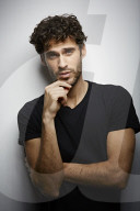  Young Man wearing a dark T-Shirt