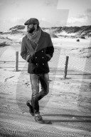 Lonesome Man at the Beach